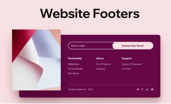 Effective Website Footer